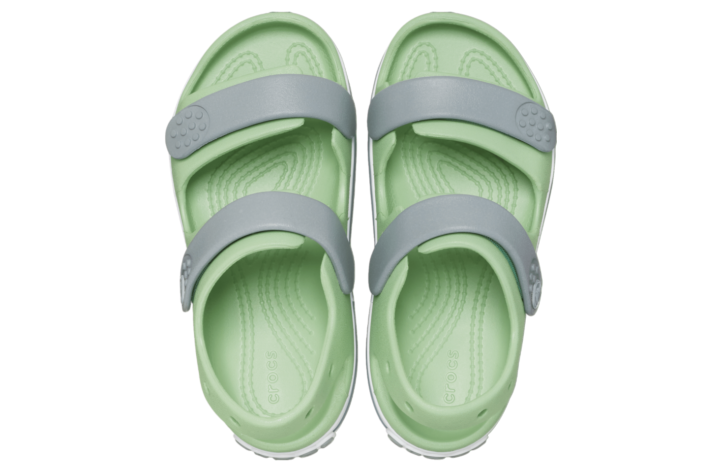 Crocs Crocband Cruiser Sandal GS Fair Green / Dusty Green