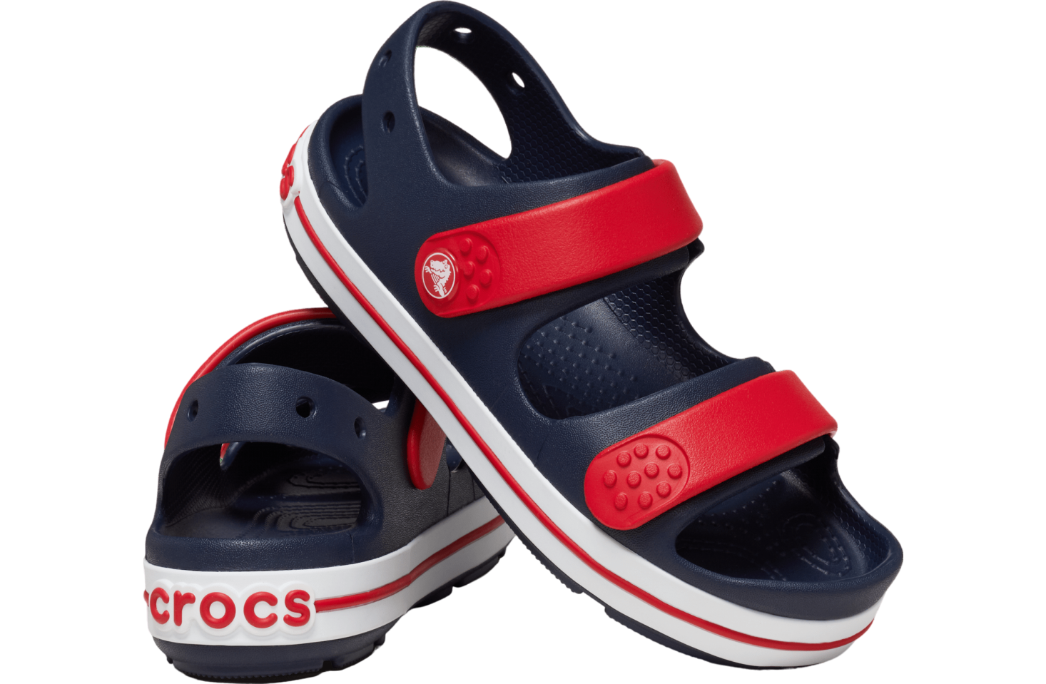 Crocs Crocband Cruiser Sandal GS Navy / Varsity Red