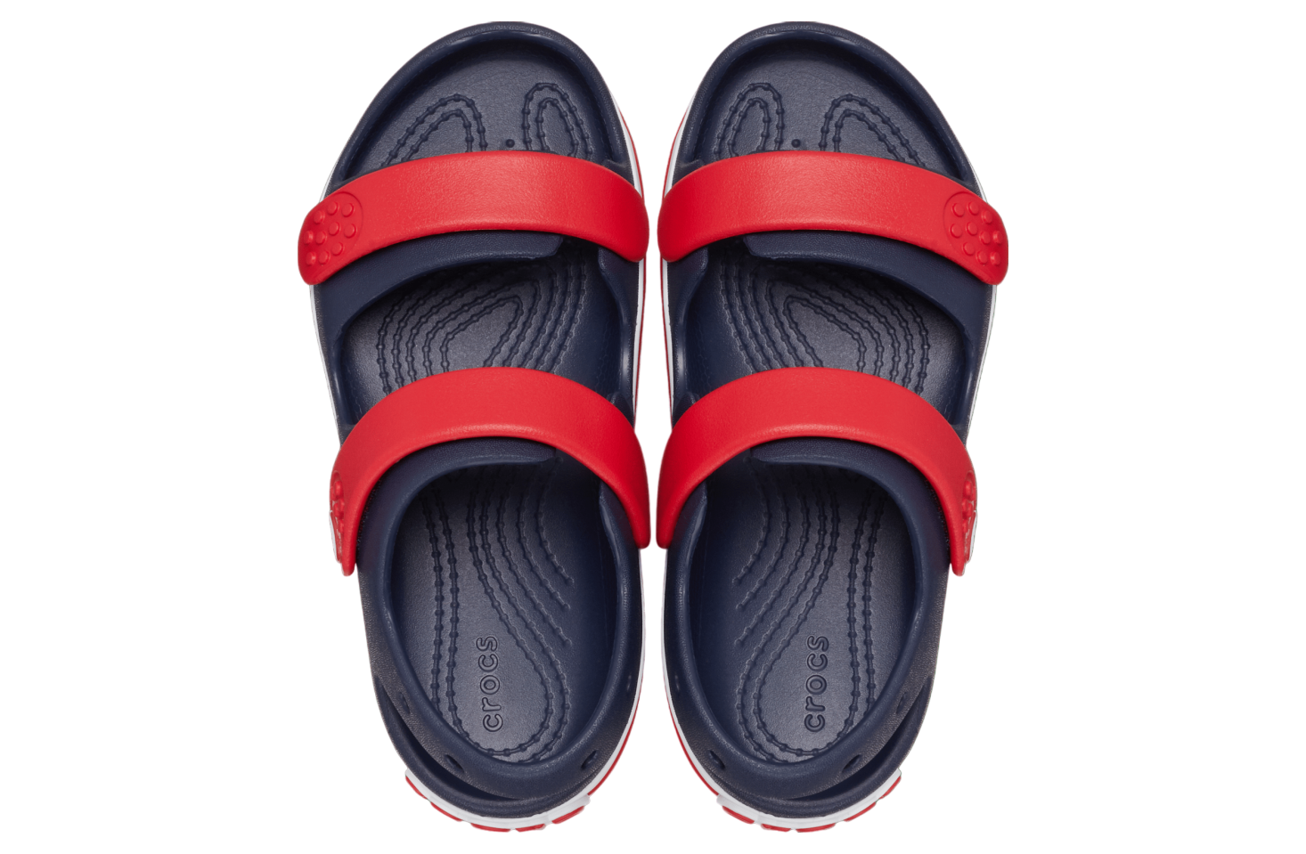 Crocs Crocband Cruiser Sandal GS Navy / Varsity Red