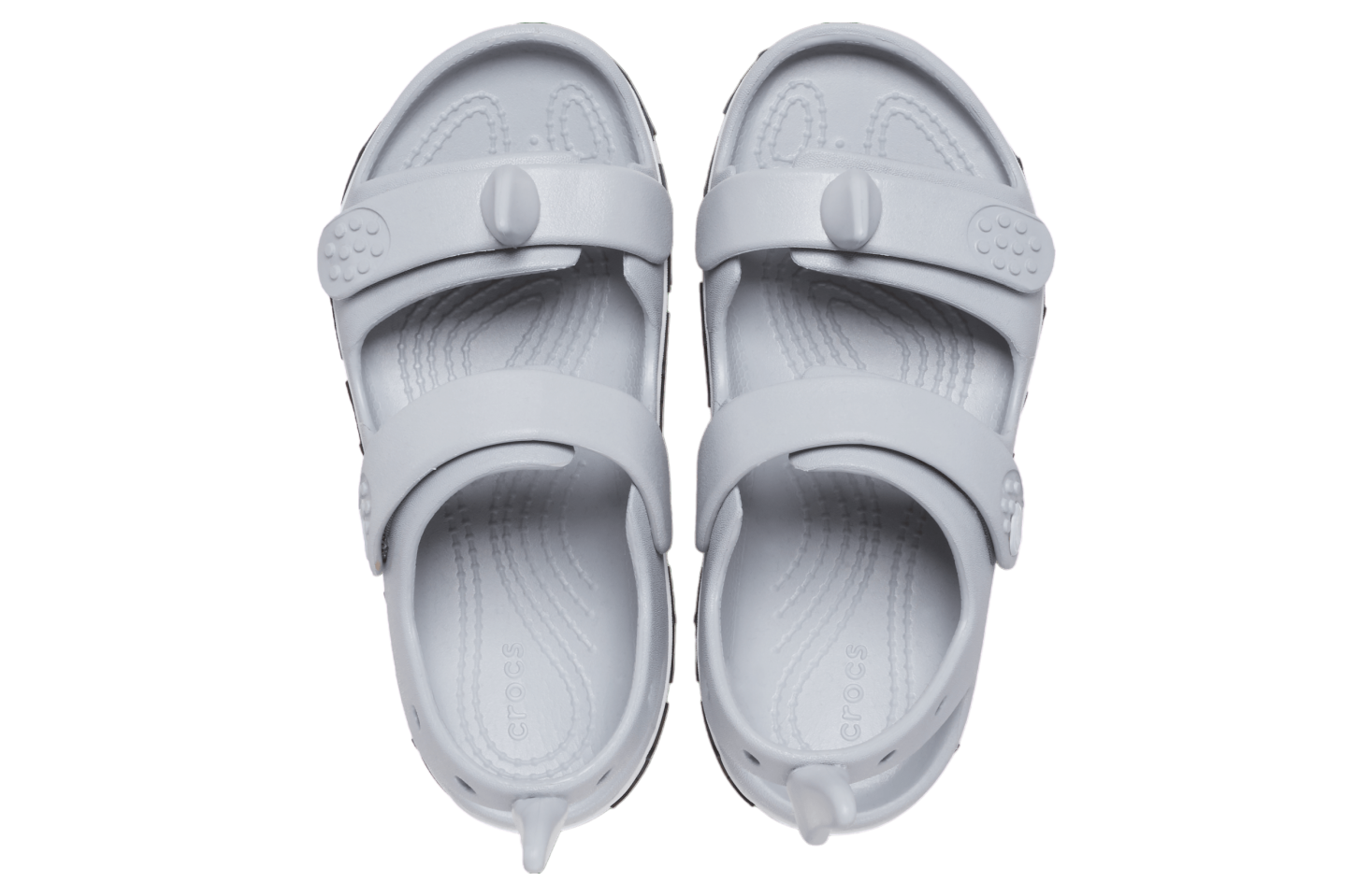 Crocs Crocband Cruiser Shark Sandal GS Light Grey