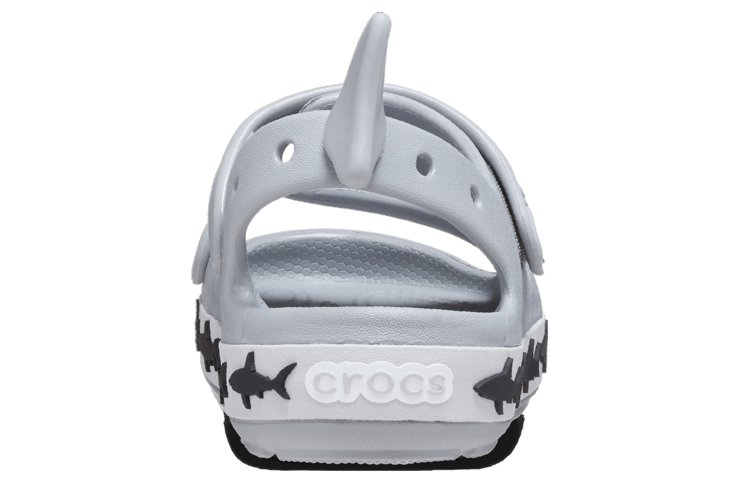 Crocs Crocband Cruiser Shark Sandal GS Light Grey