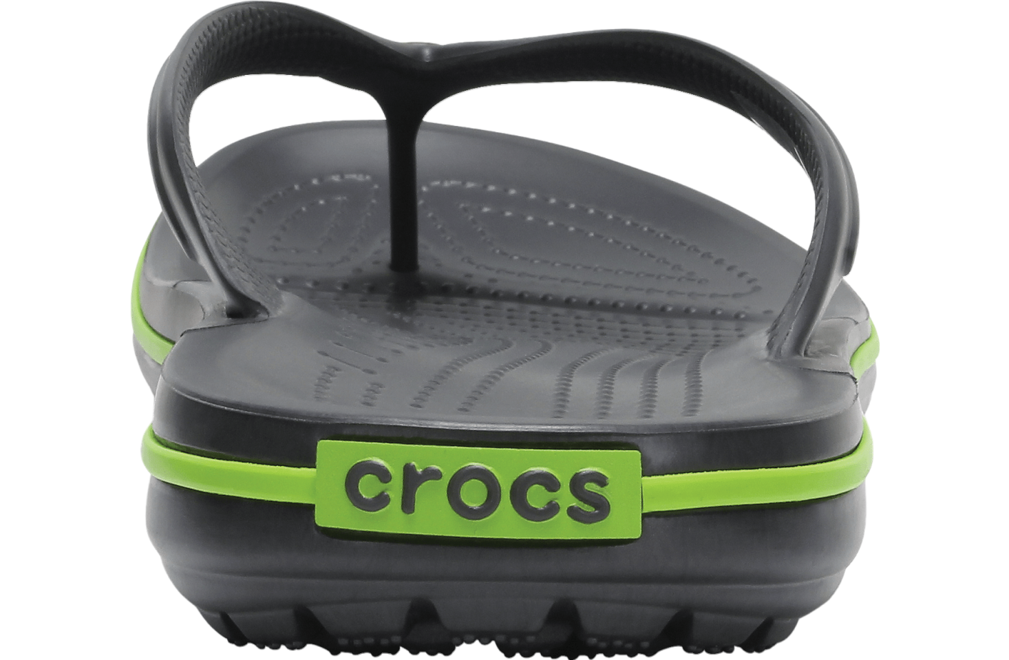 Crocs Crocband Flip Graphite / Volt Green