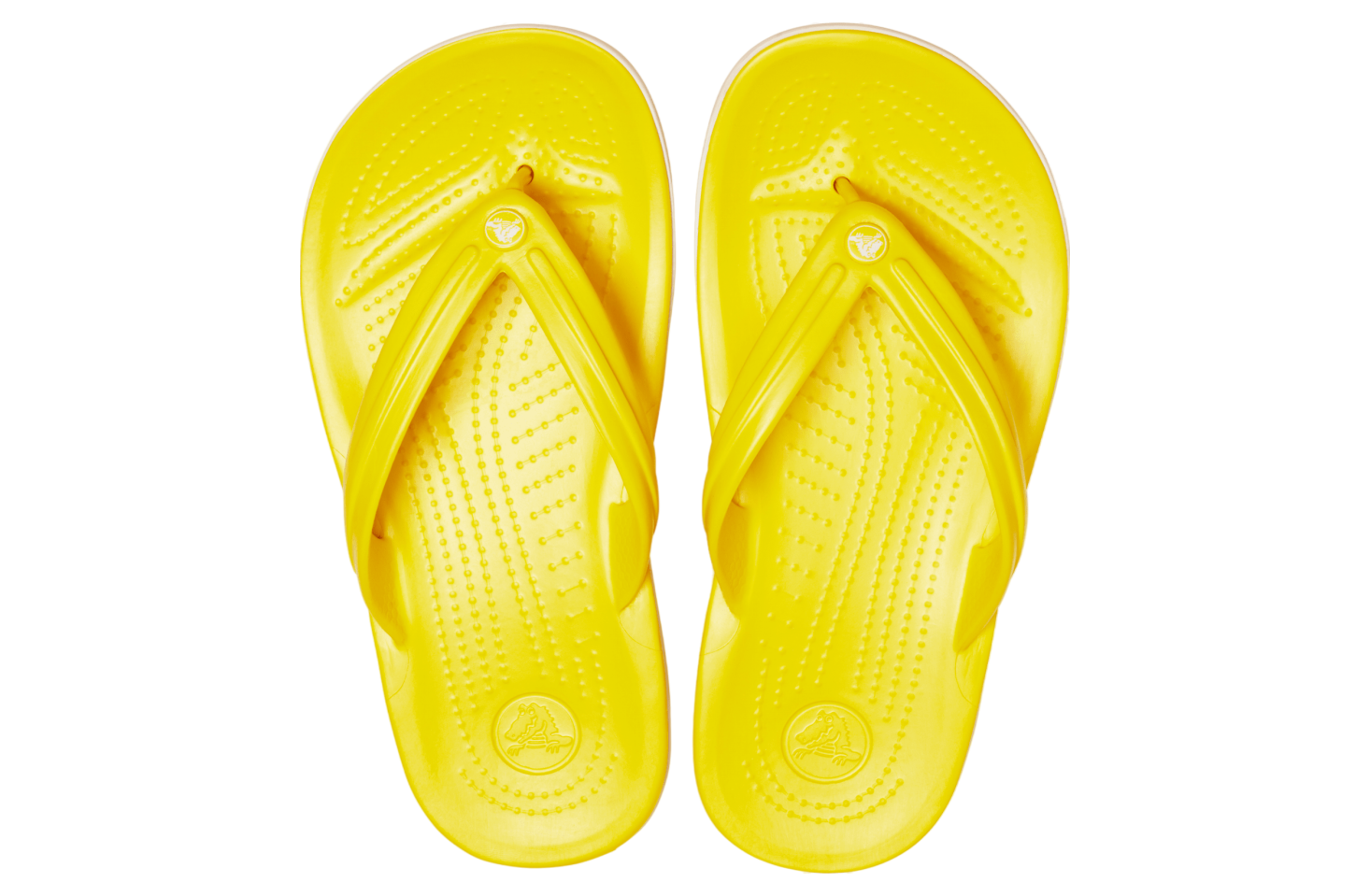 Crocs Crocband Flip Lemon / White