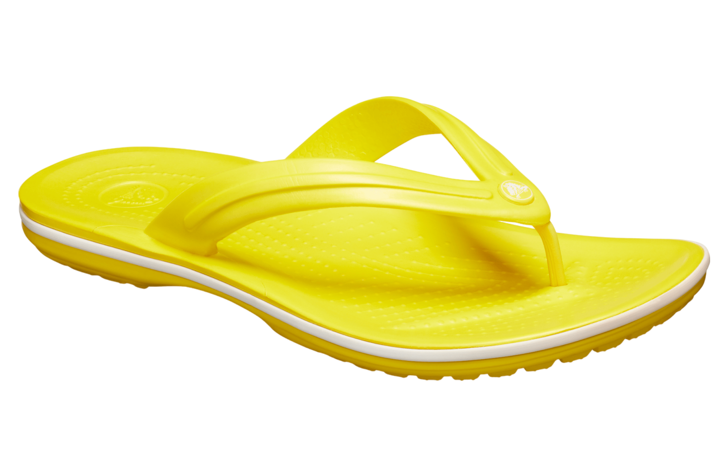 Crocs Crocband Flip Lemon / White