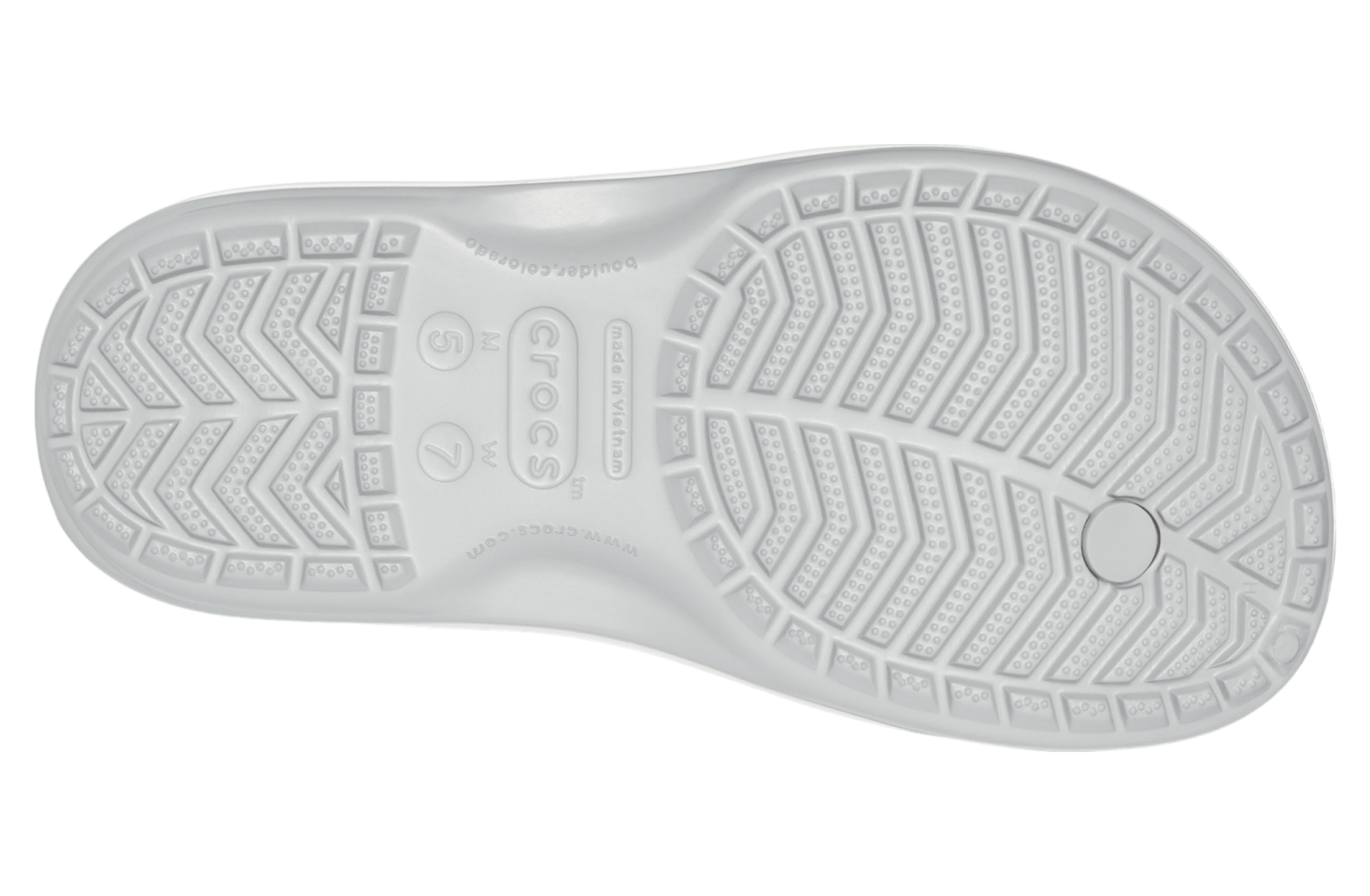 Crocs Crocband Flip Light Grey / White