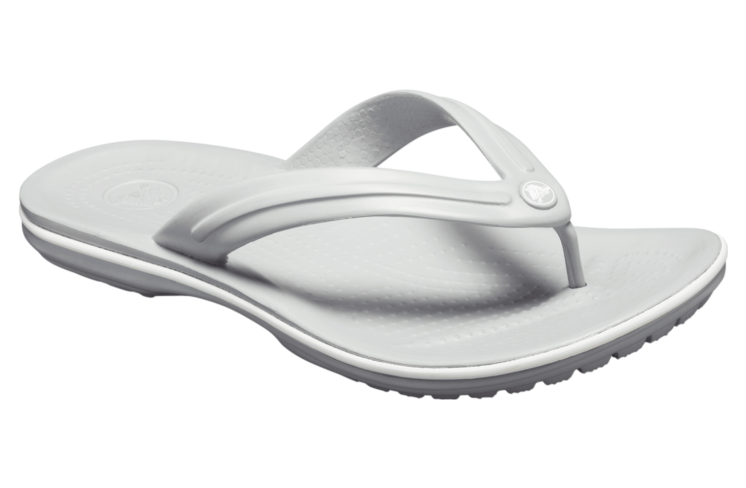 Crocs Crocband Flip Light Grey / White