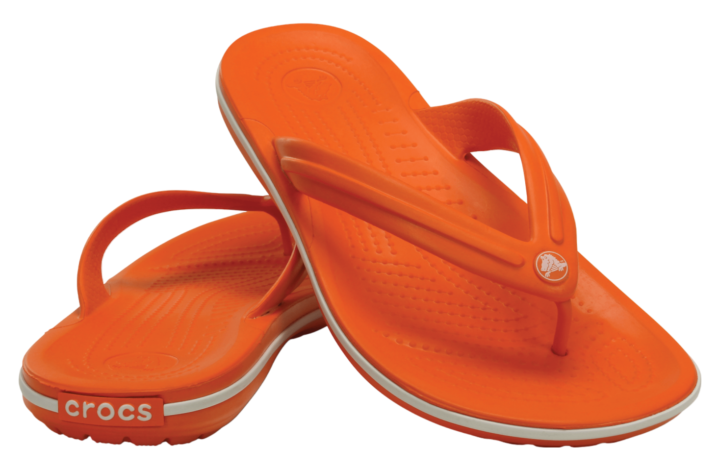 Crocs Crocband Flip Orange / White