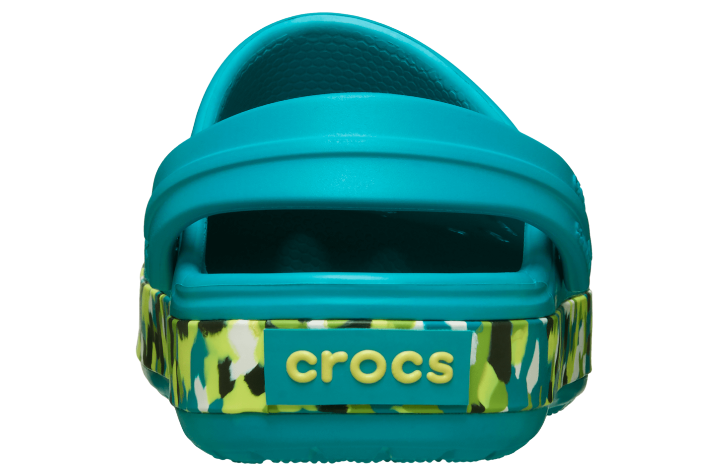 Crocs Crocband Glow Confetti Band Clog GS Turbo Teal / Multi