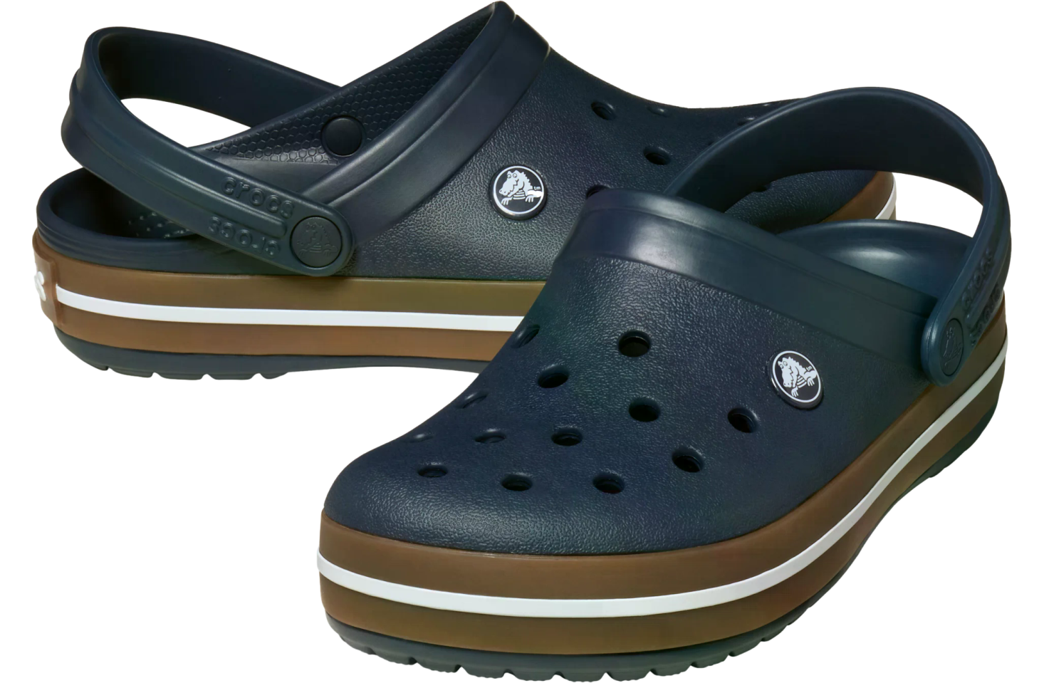 Crocs Crocband Gum Clog Navy