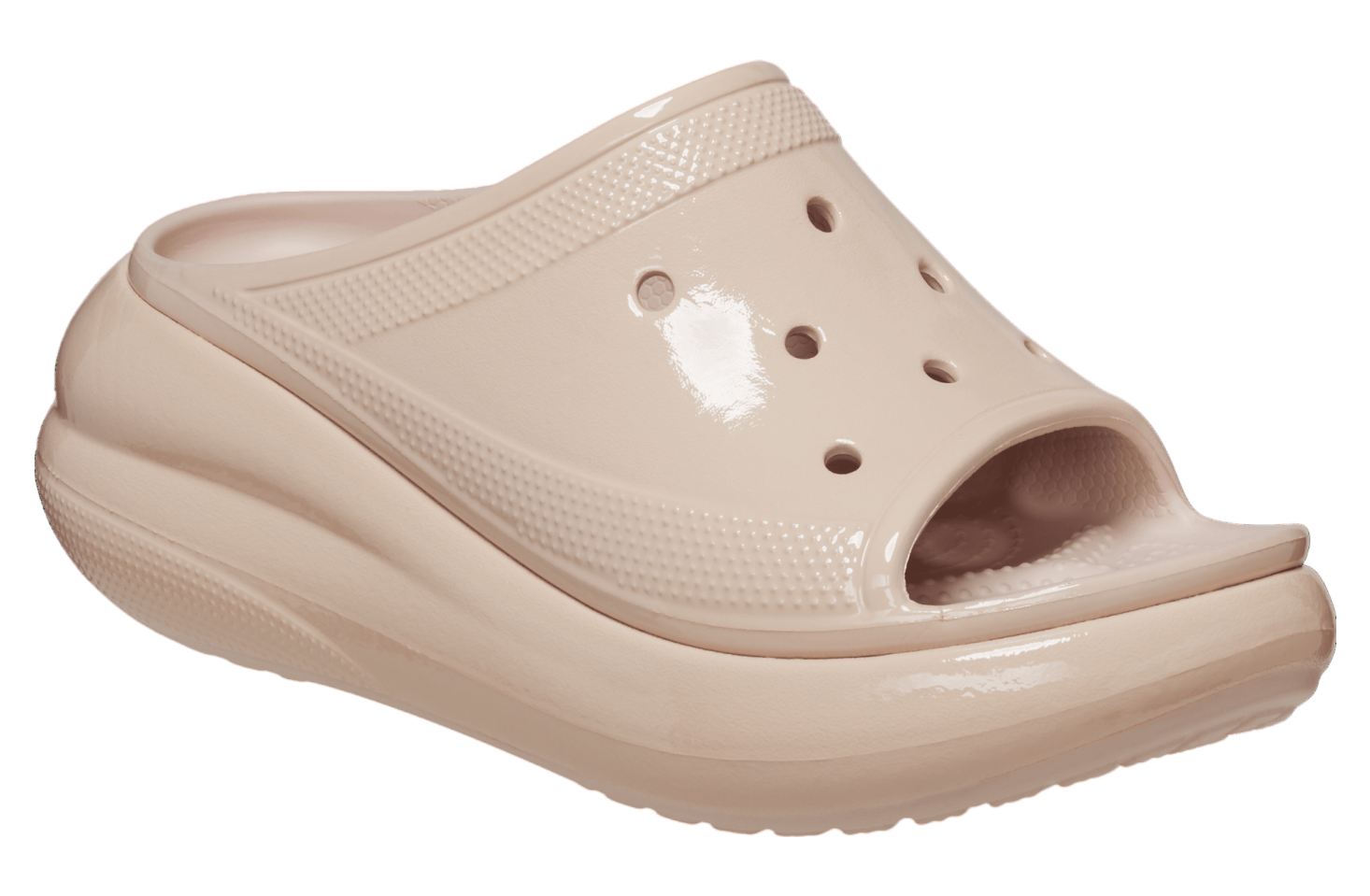 Crocs Crush High Shine Slide Quartz