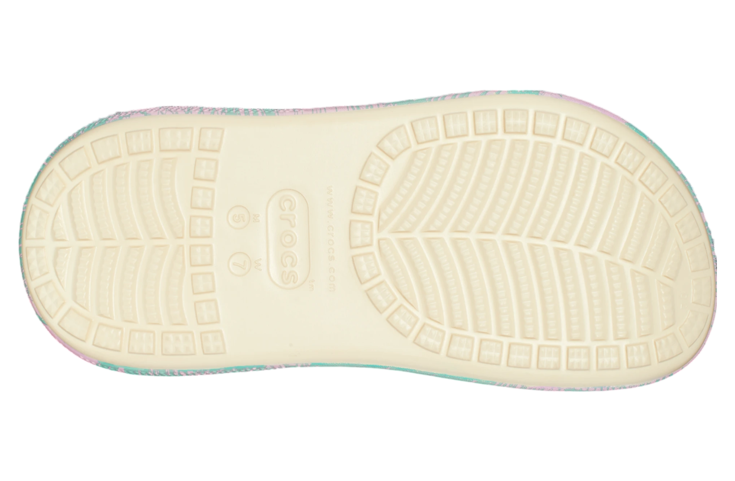 Crocs Crush Spring Break Clog Vanilla / Multi