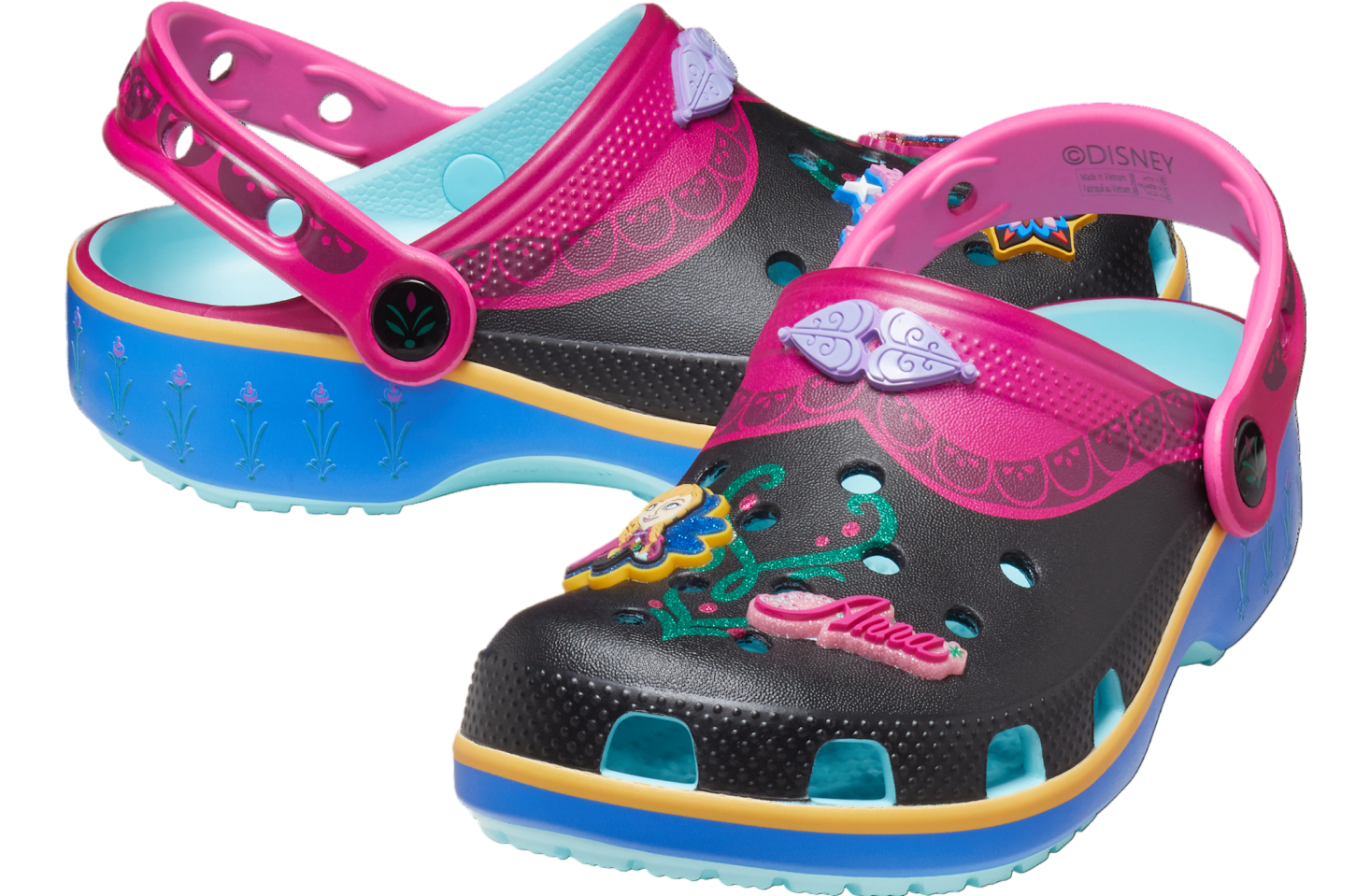 Crocs Disney Frozen Anna Classic Clog GS Multi