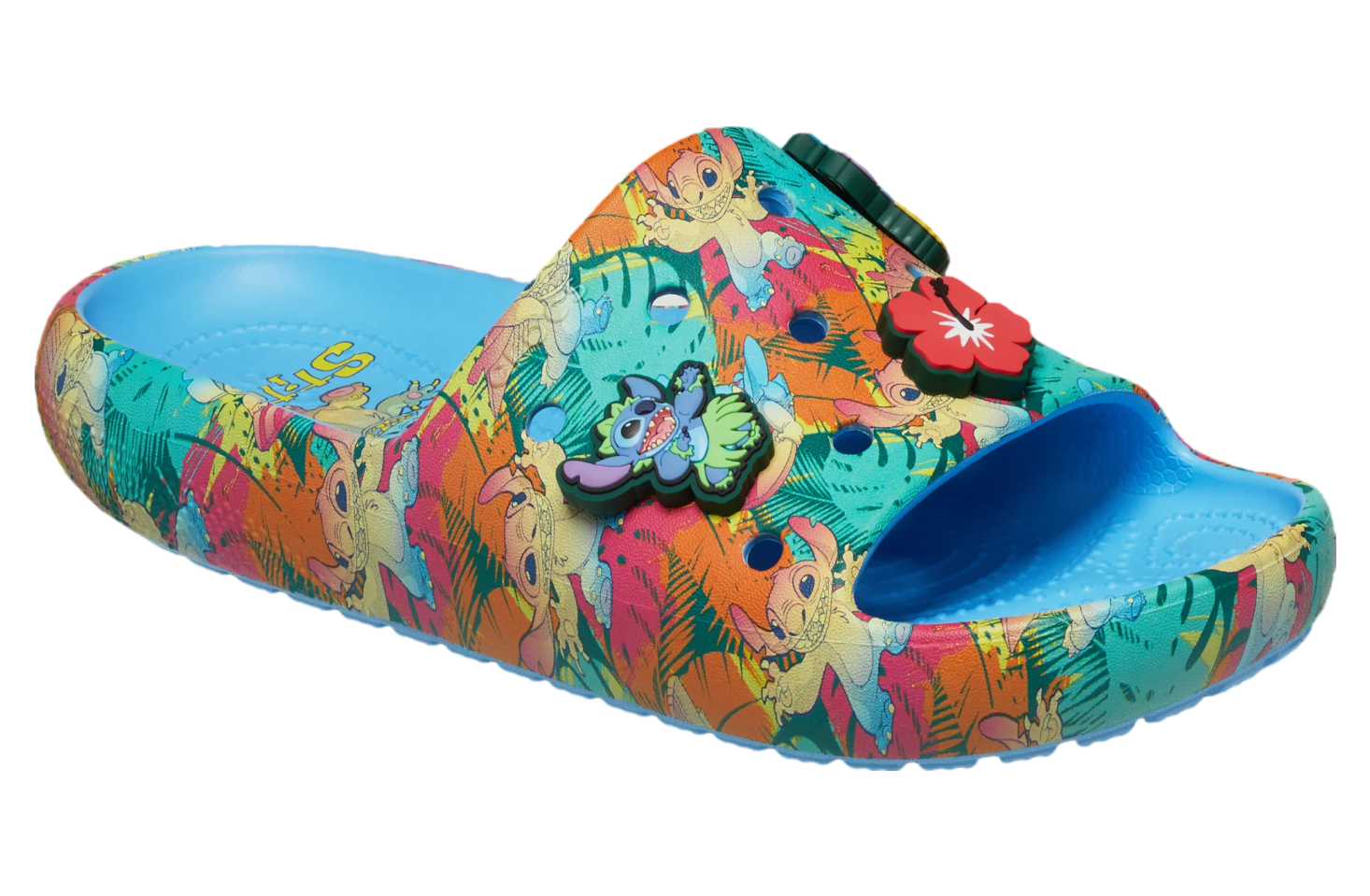 Crocs Disney Stitch Classic Slide Oxygen