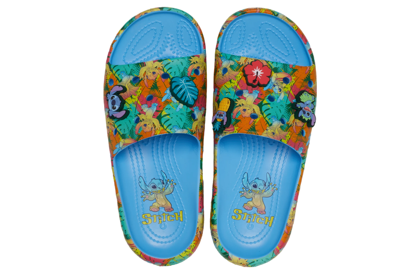 Crocs Disney Stitch Classic Slide Oxygen