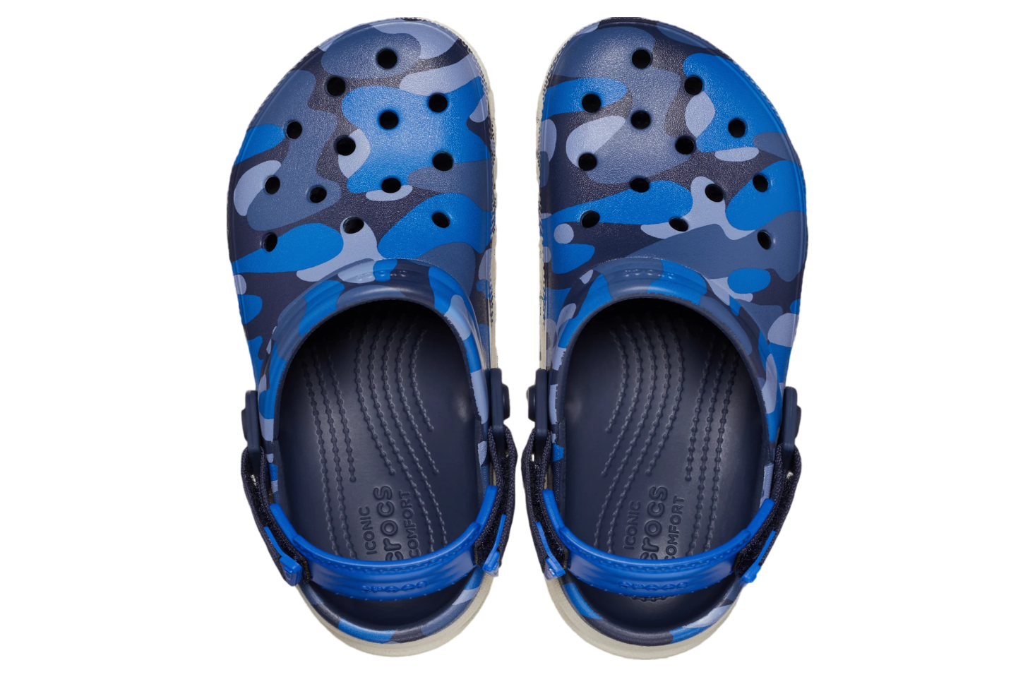 Crocs Duet Max Camo Redux Clog Navy / Stucco