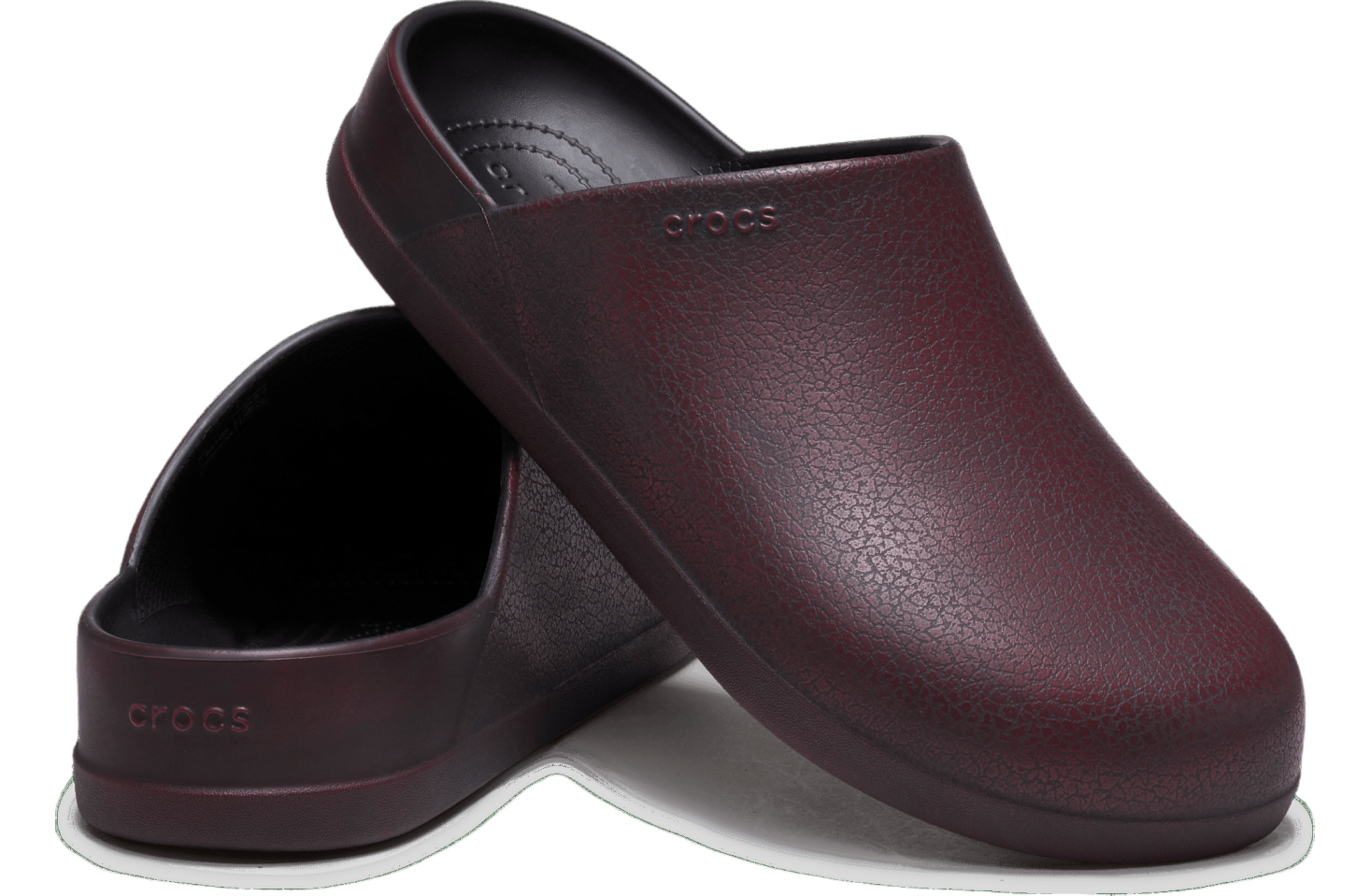 Crocs Dylan Burnished Clog Dark Cherry