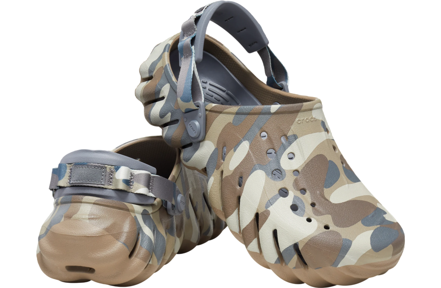 Crocs Echo Camo Redux Clog Charcoal Jan 2023 209134 025 KicksOnFire