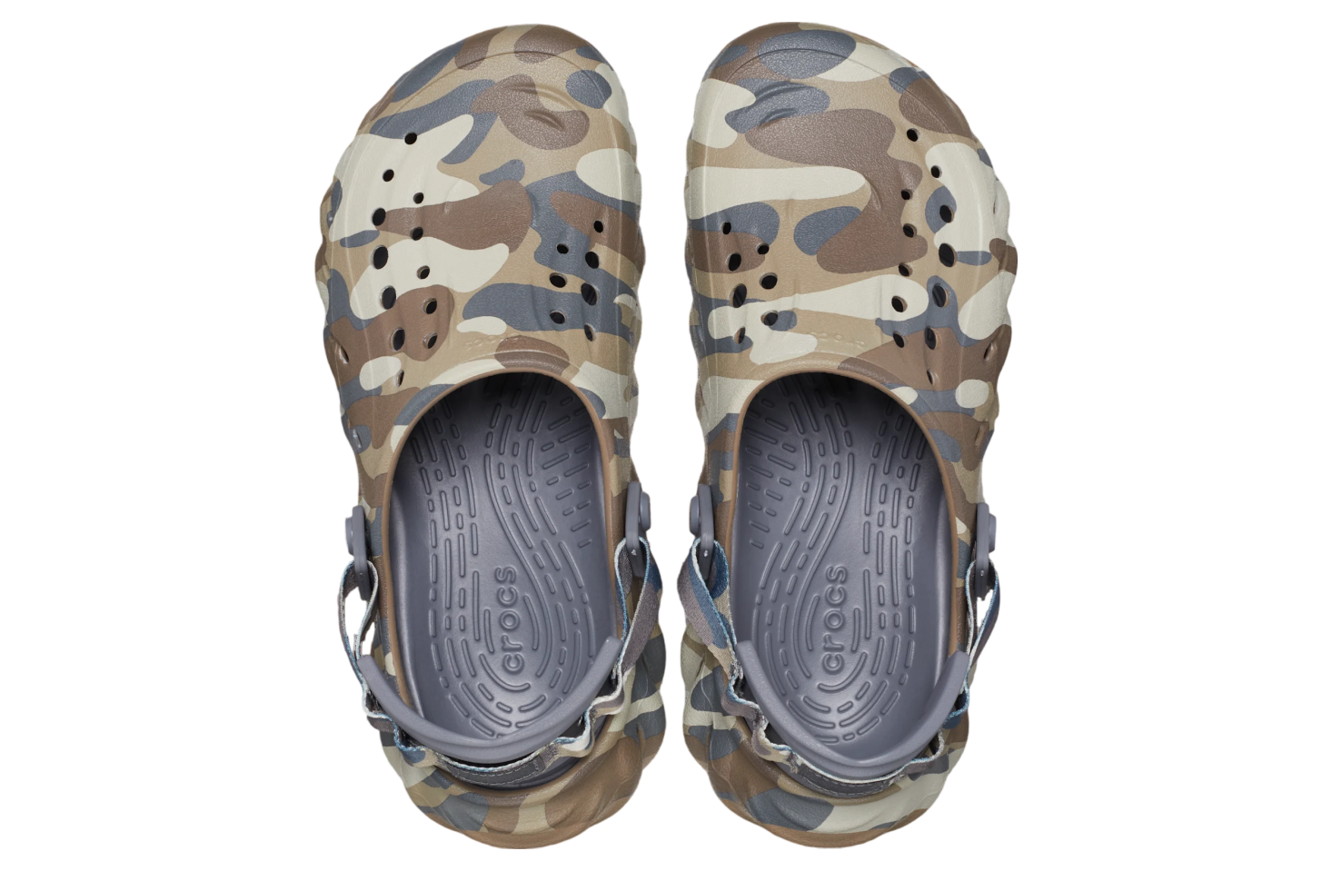 Crocs Echo Camo Redux Clog Charcoal