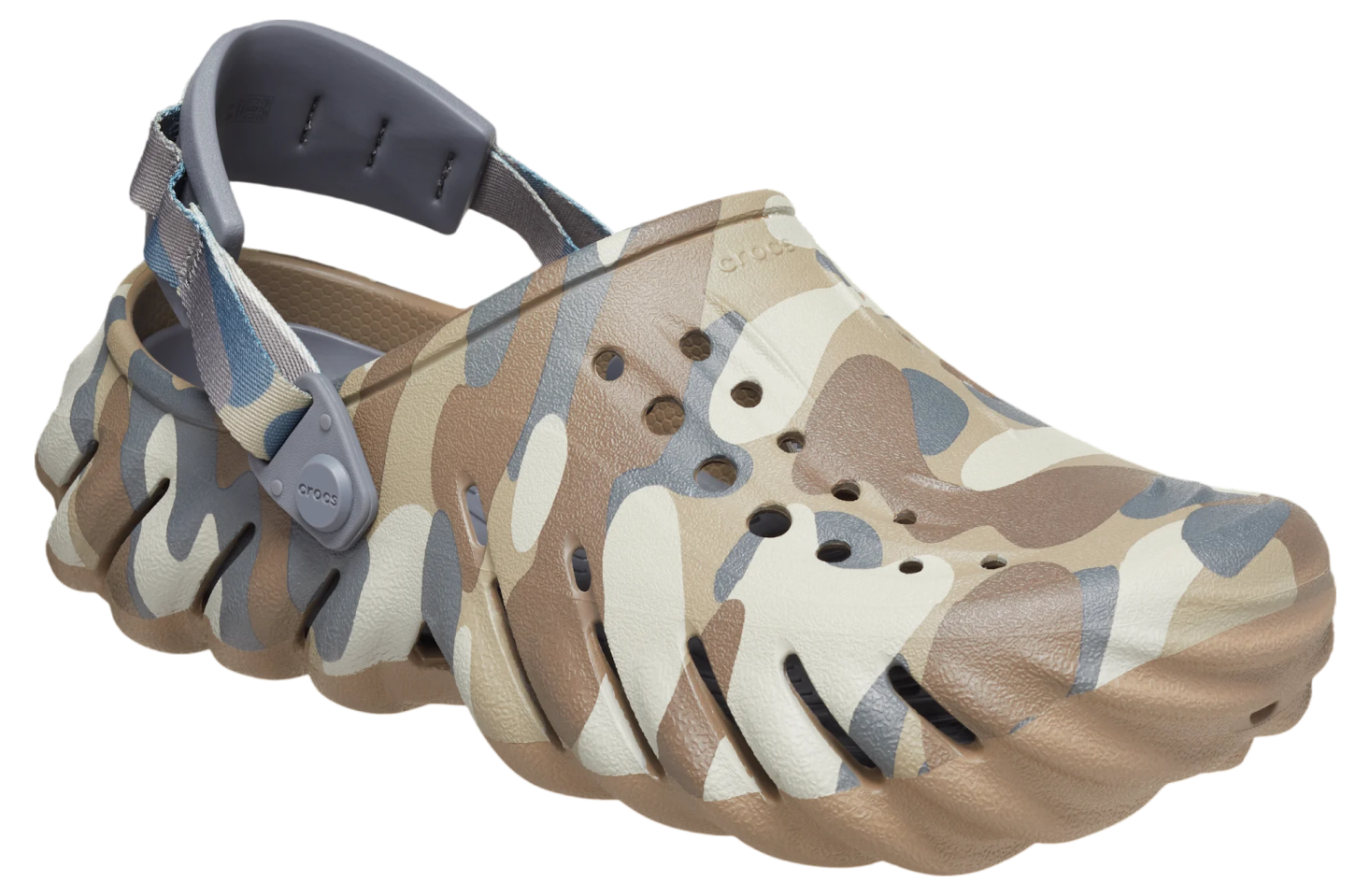 Crocs Echo Camo Redux Clog Charcoal