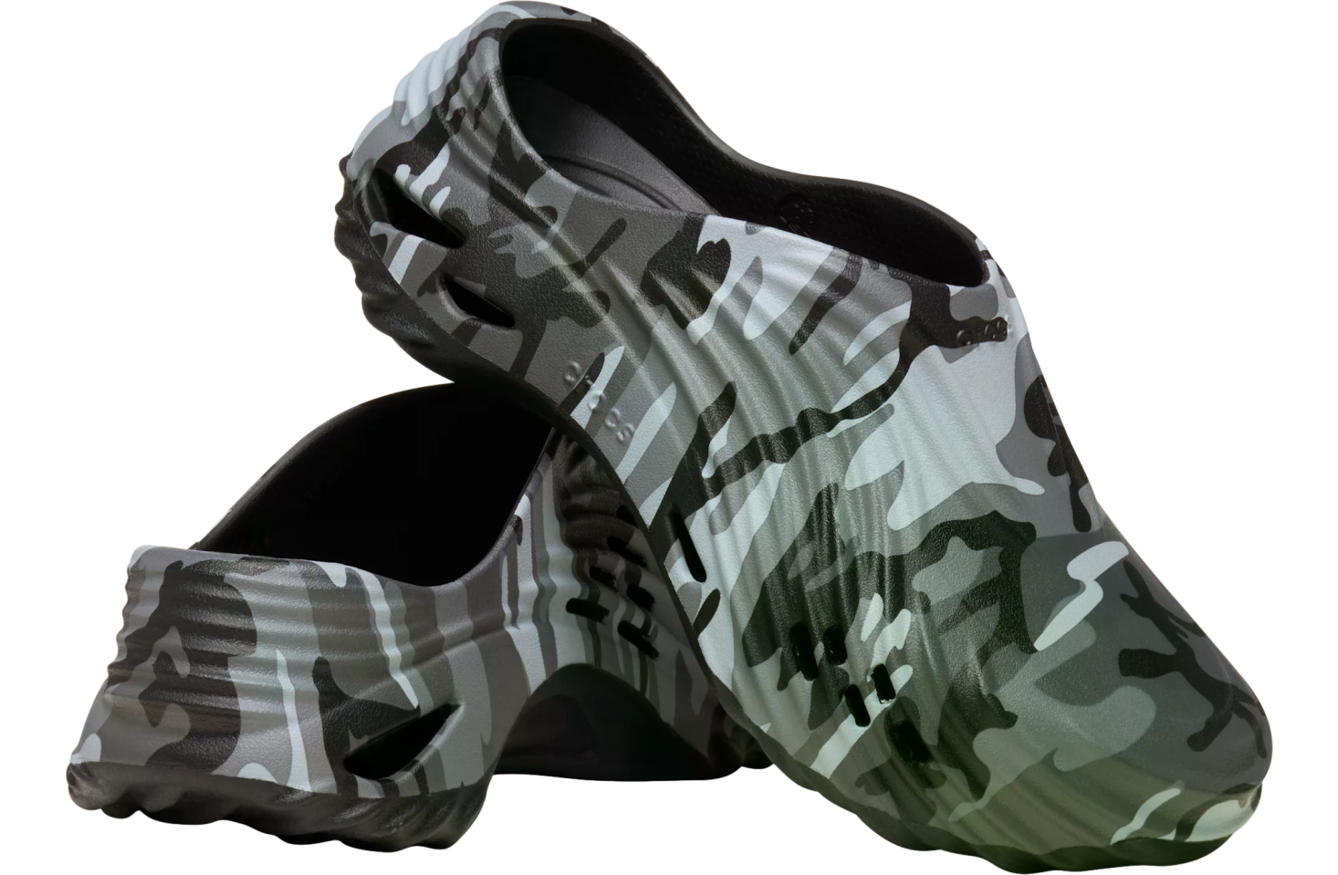 Crocs Echo Camo Wave Black / Slate Grey