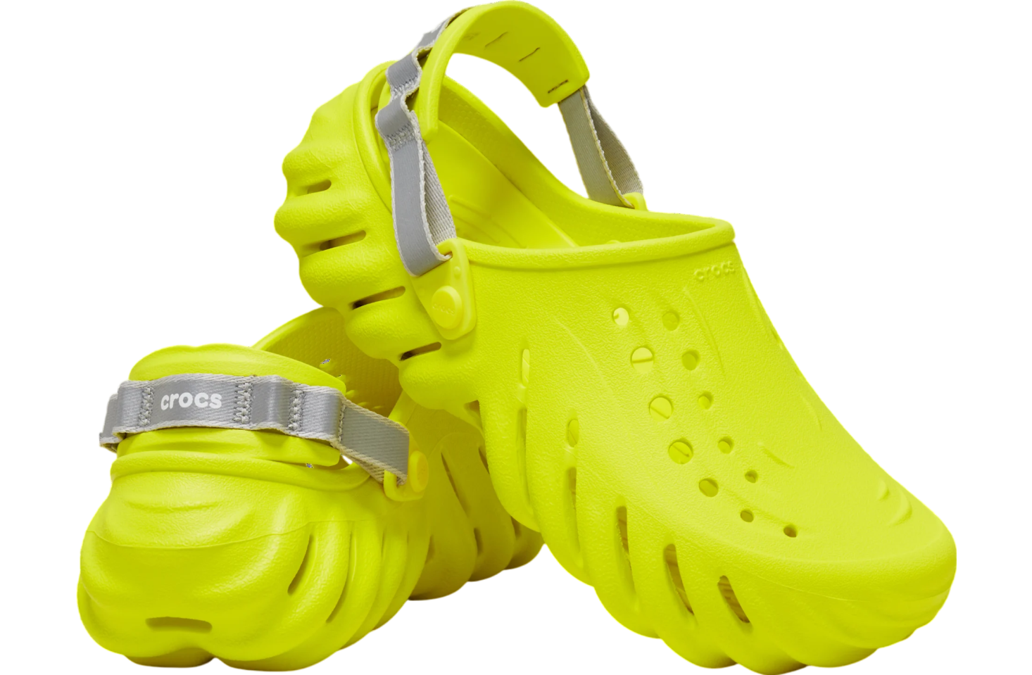 Crocs Echo Reflective Backstrap Clog Acidity