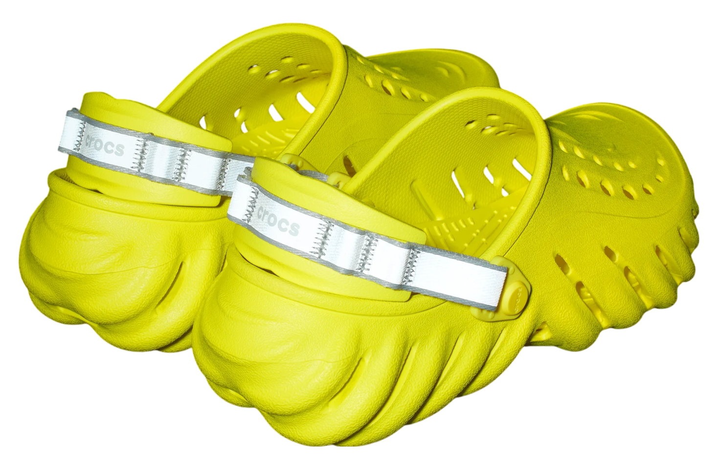 Crocs Echo Reflective Backstrap Clog Acidity