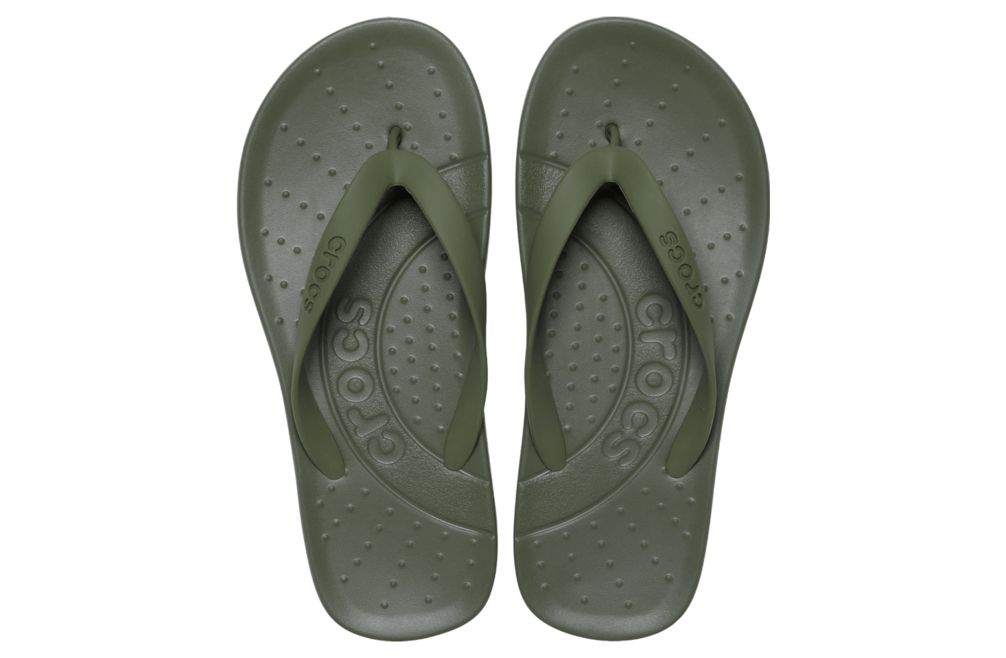 Crocs Flip Army Green