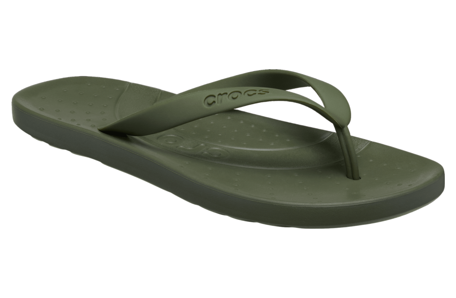 Crocs Flip Army Green