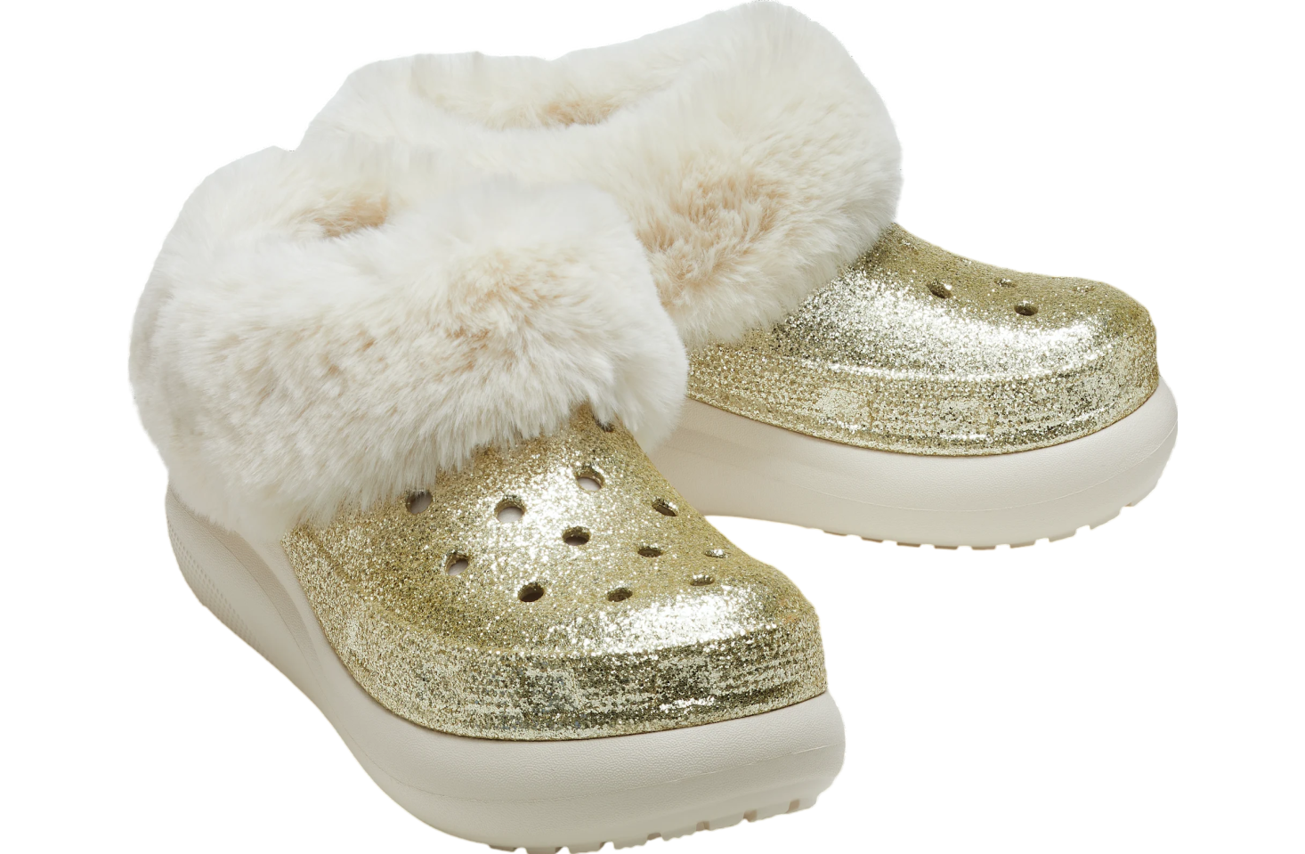 Crocs Furever Crush Glitter Stucco