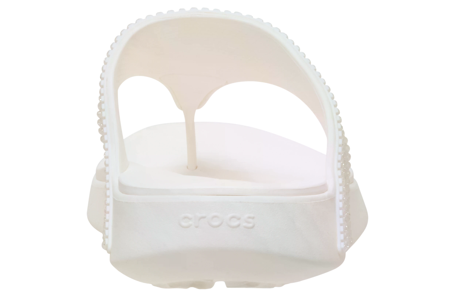 Crocs Getaway Gems Triangle Flip WMNS Chalk