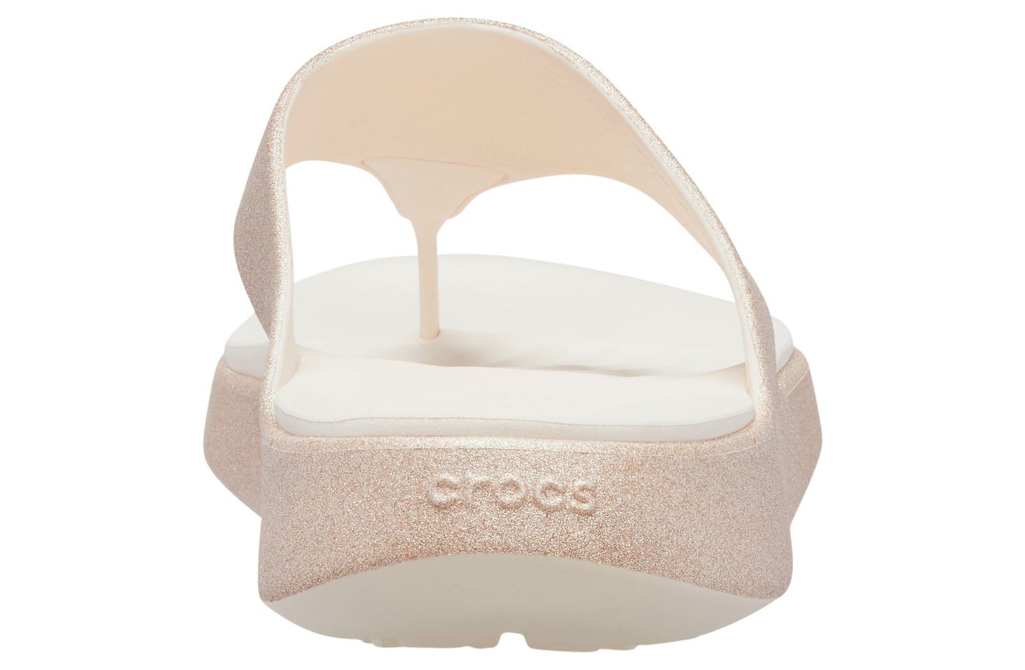 Crocs Getaway Glimmer Triangle Flip WMNS Peach Ice