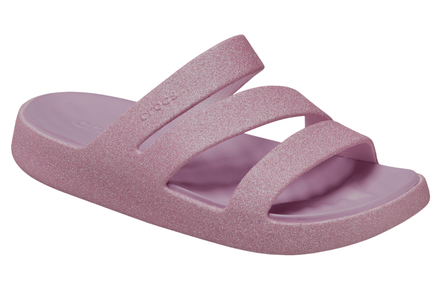 Crocs Getaway Glitter Strappy WMNS Pink Milk