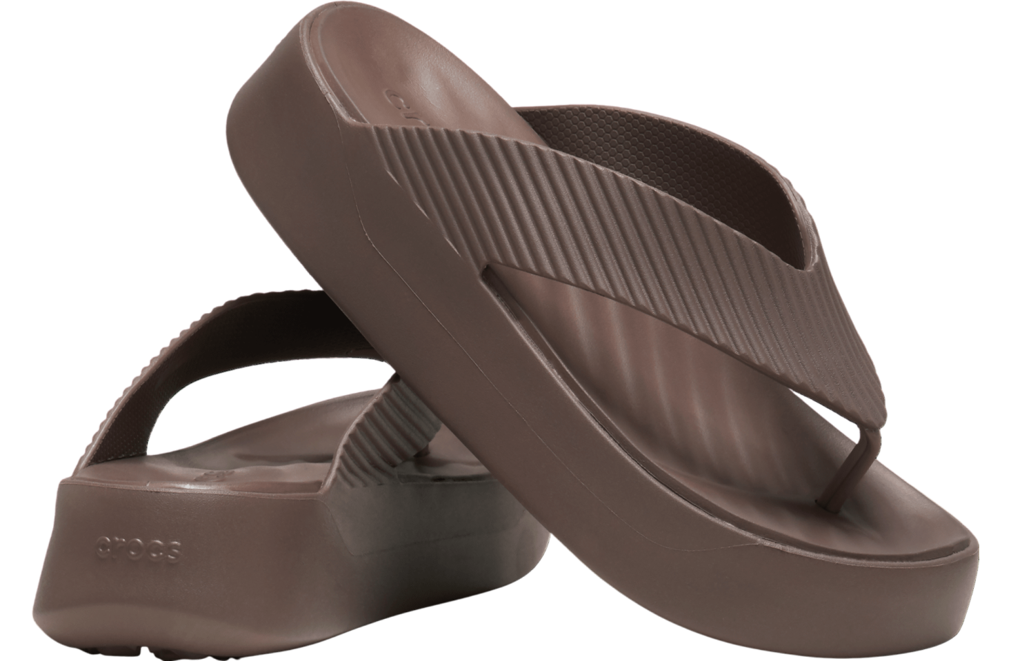 Crocs Getaway Groove Platform Flip WMNS Truffle