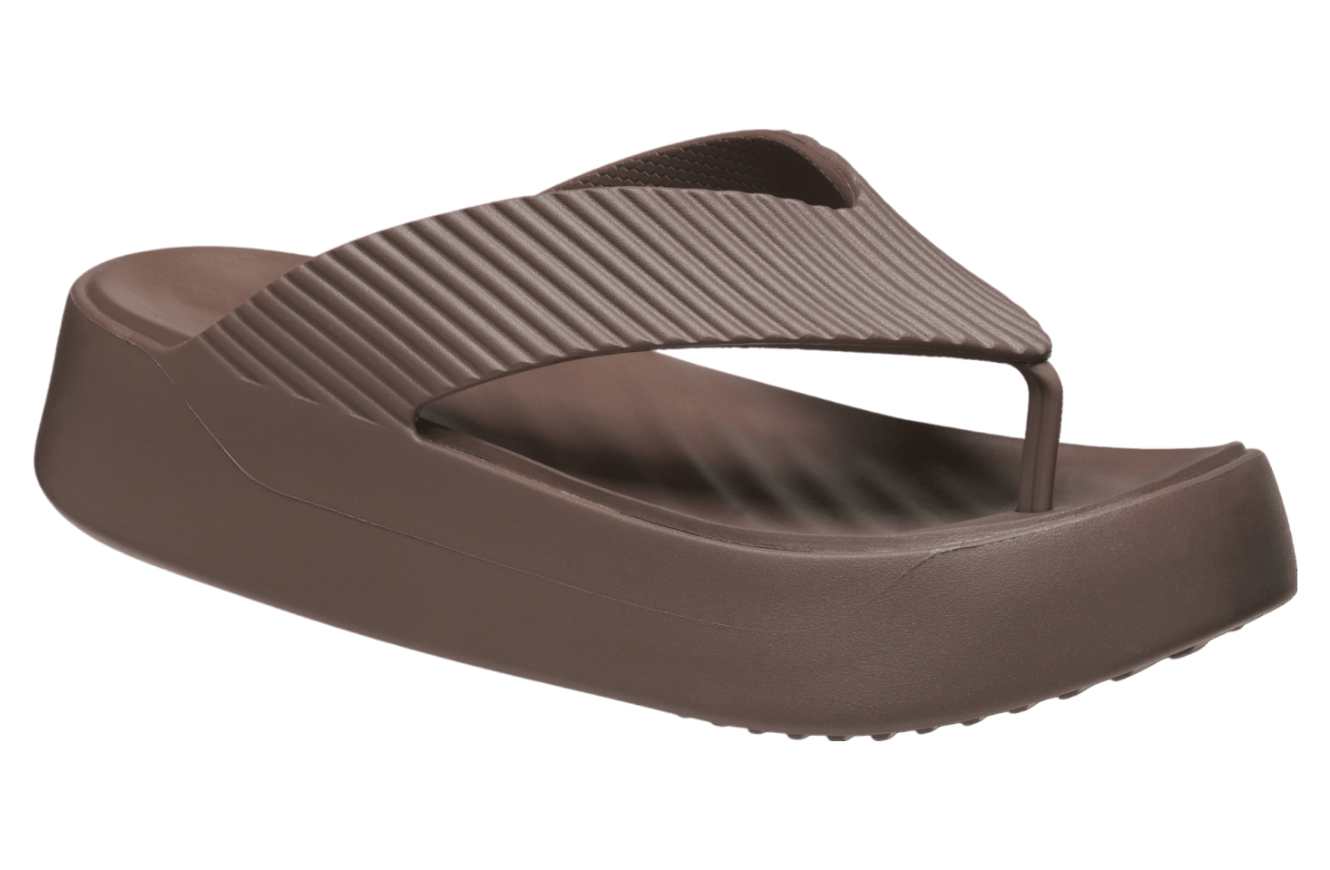 Crocs Getaway Groove Platform Flip WMNS Truffle