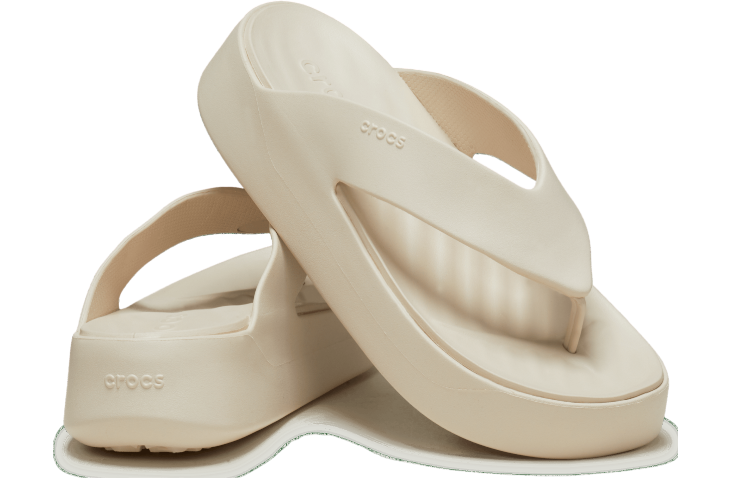 Crocs Getaway Platform Flip WMNS Stucco