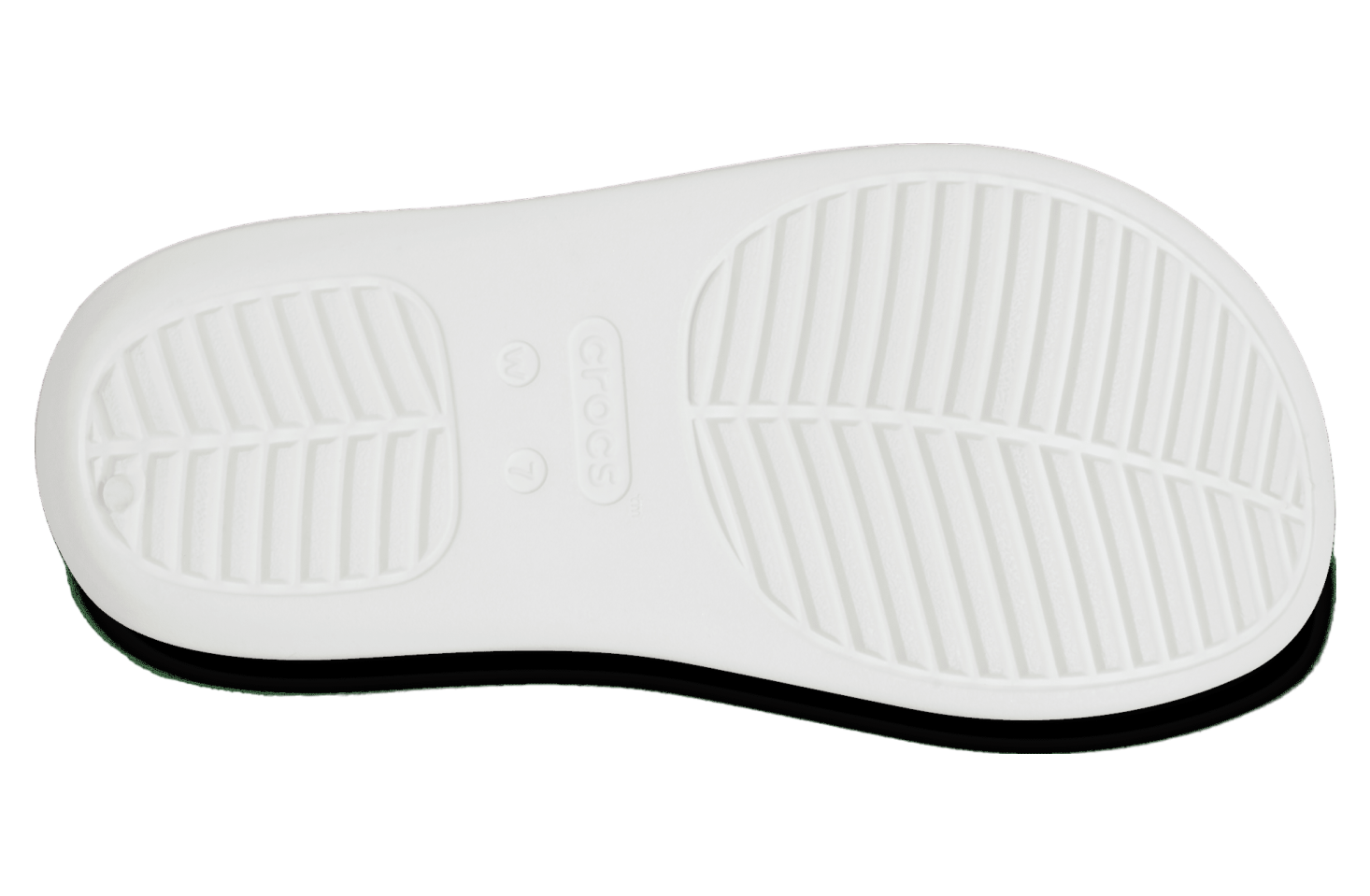 Crocs Getaway Platform Glitter Flip WMNS White