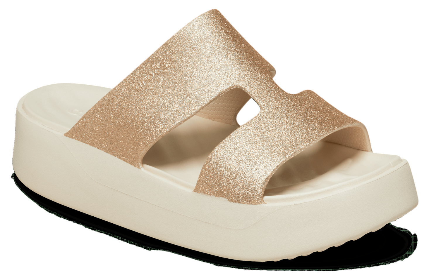 Crocs Getaway Platform Glitter H-strap WMNS Stucco