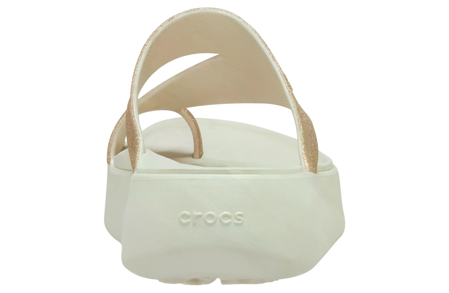 Crocs Getaway Platform Glitter Toe Loop WMNS Stucco