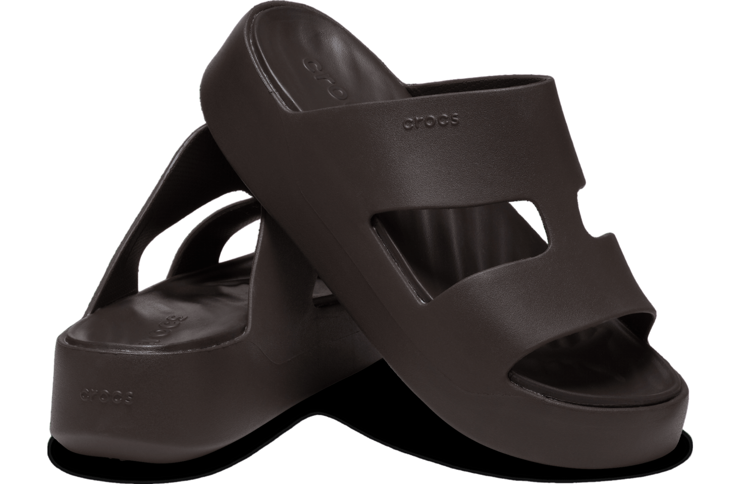 Crocs Getaway Platform H-strap WMNS Espresso