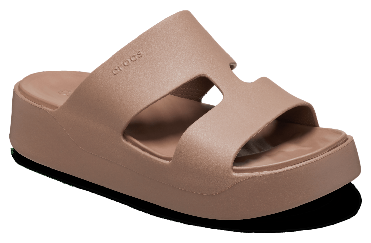 Crocs Getaway Platform H-strap WMNS Latte