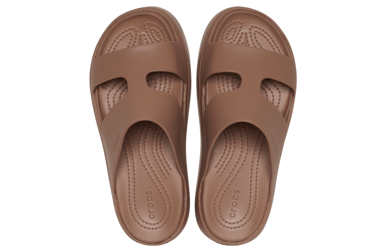 Crocs Getaway Platform H-strap WMNS Latte