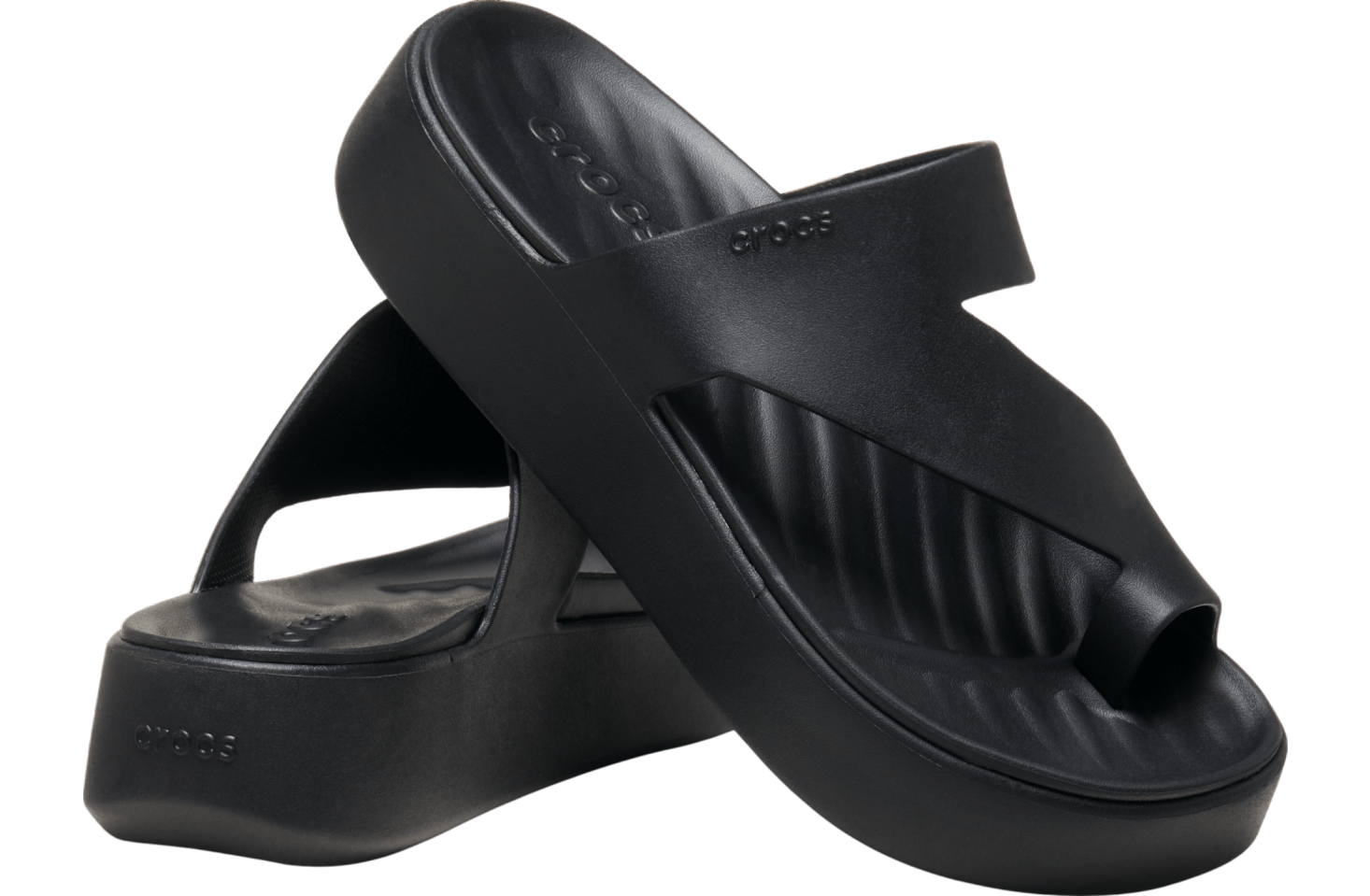 Crocs Getaway Platform Toe Loop WMNS Black