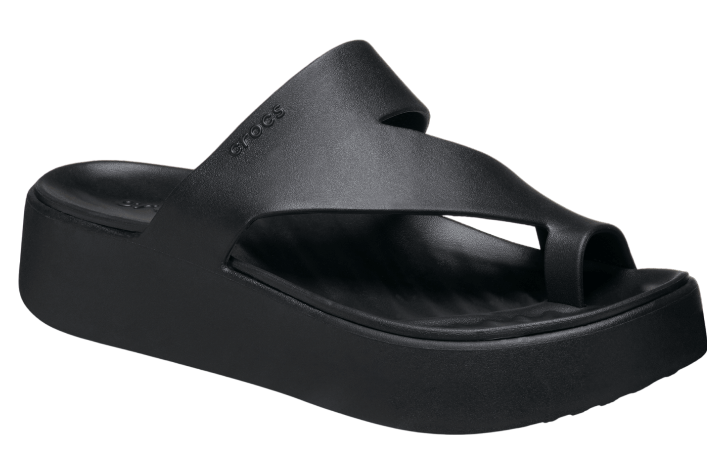 Crocs Getaway Platform Toe Loop WMNS Black