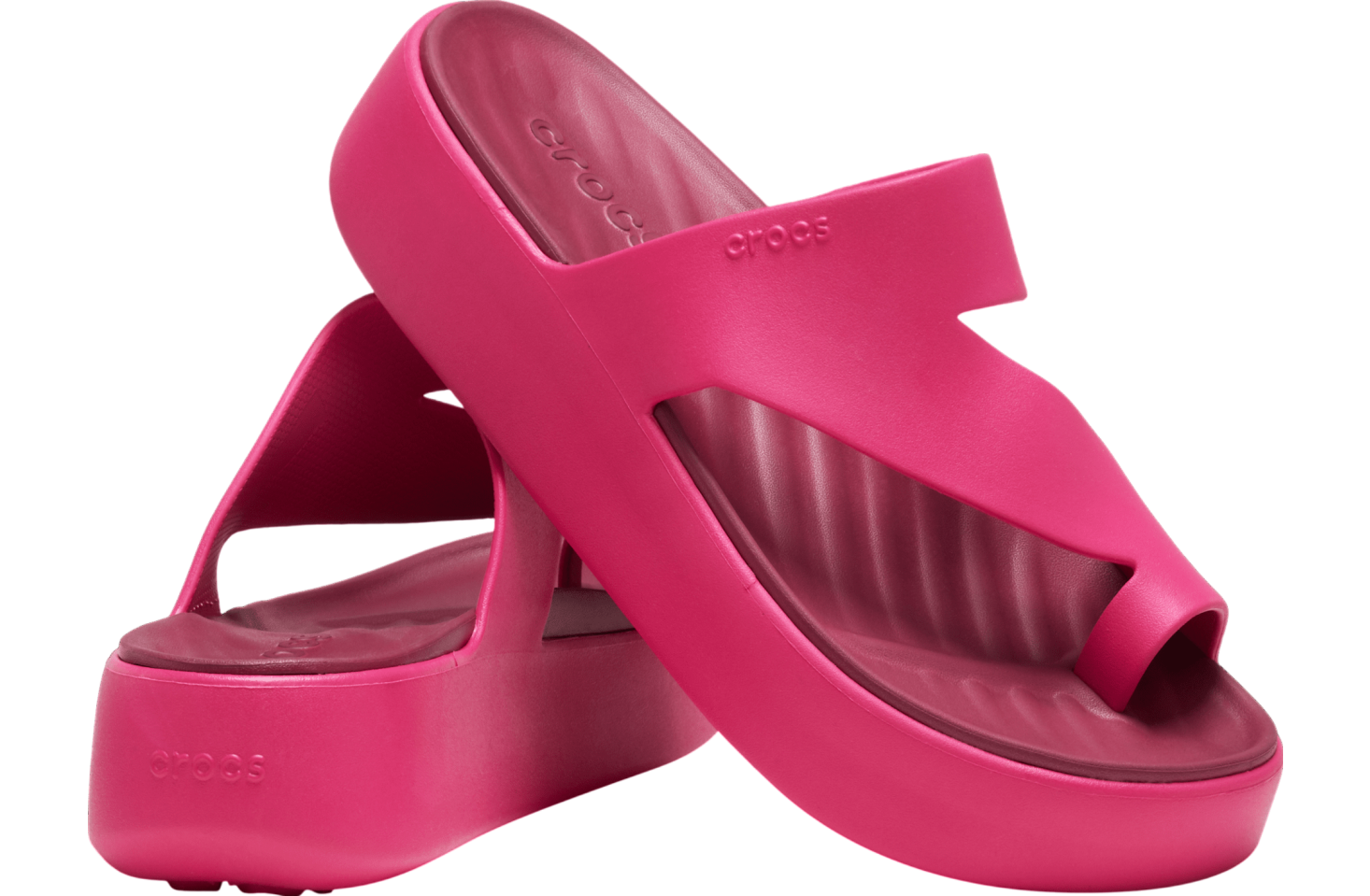 Crocs Getaway Platform Toe Loop WMNS Dragon Fruit