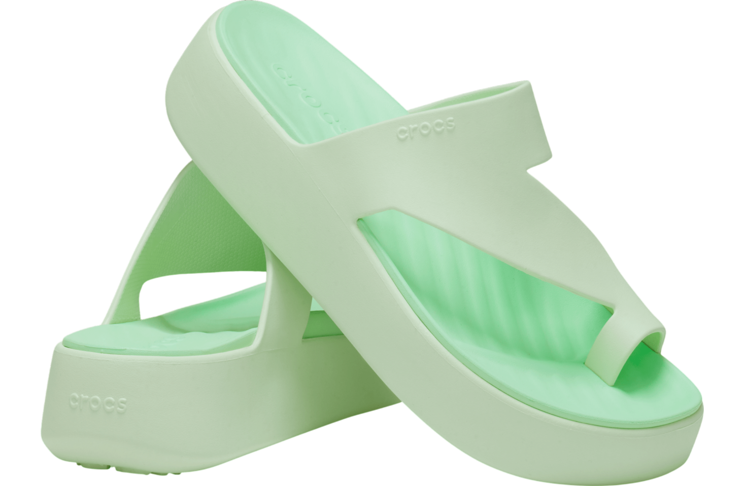 Crocs Getaway Platform Toe Loop WMNS Jade Tint