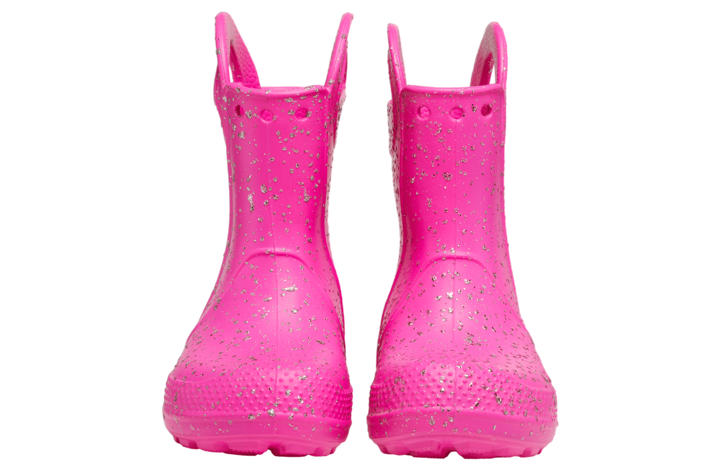 Crocs Handle It Glitter Rain Gs Pink Crush