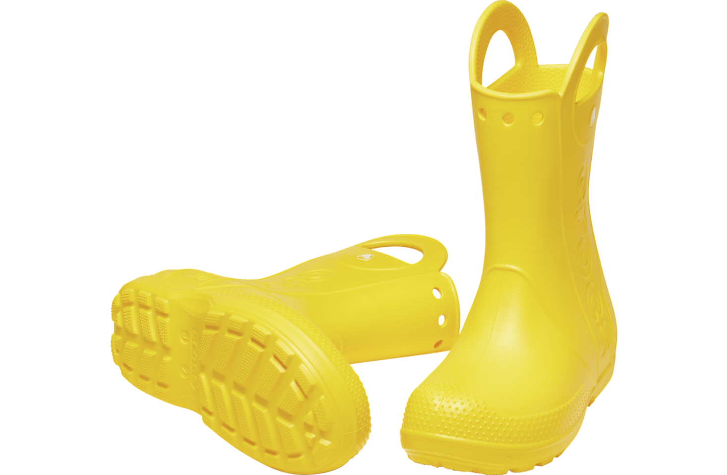 Crocs Handle It Rain Boot Gs Yellow