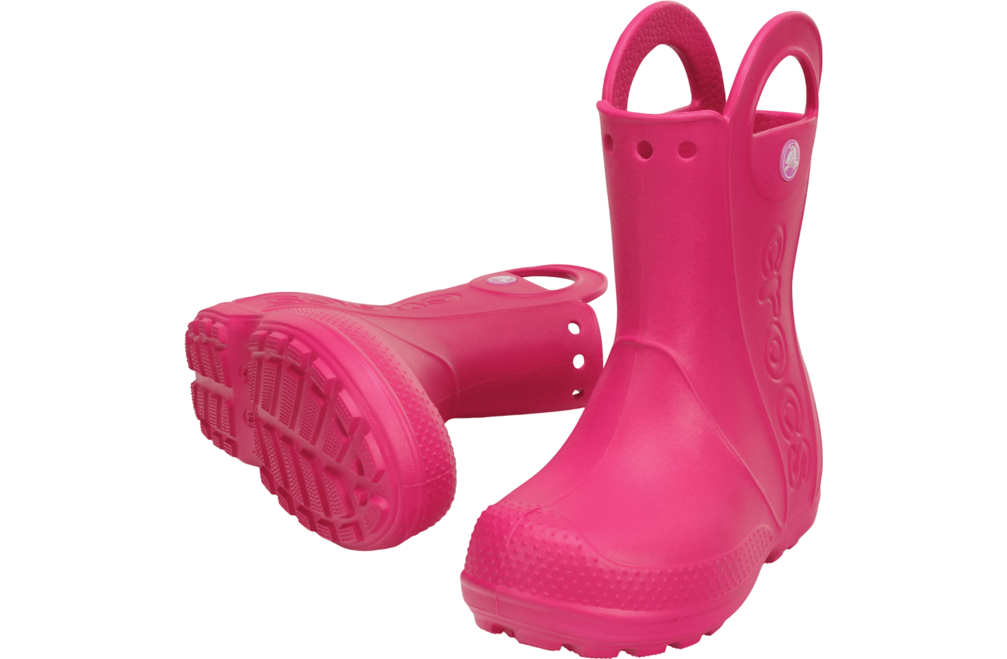 Crocs Handle It Rain GS Candy Pink