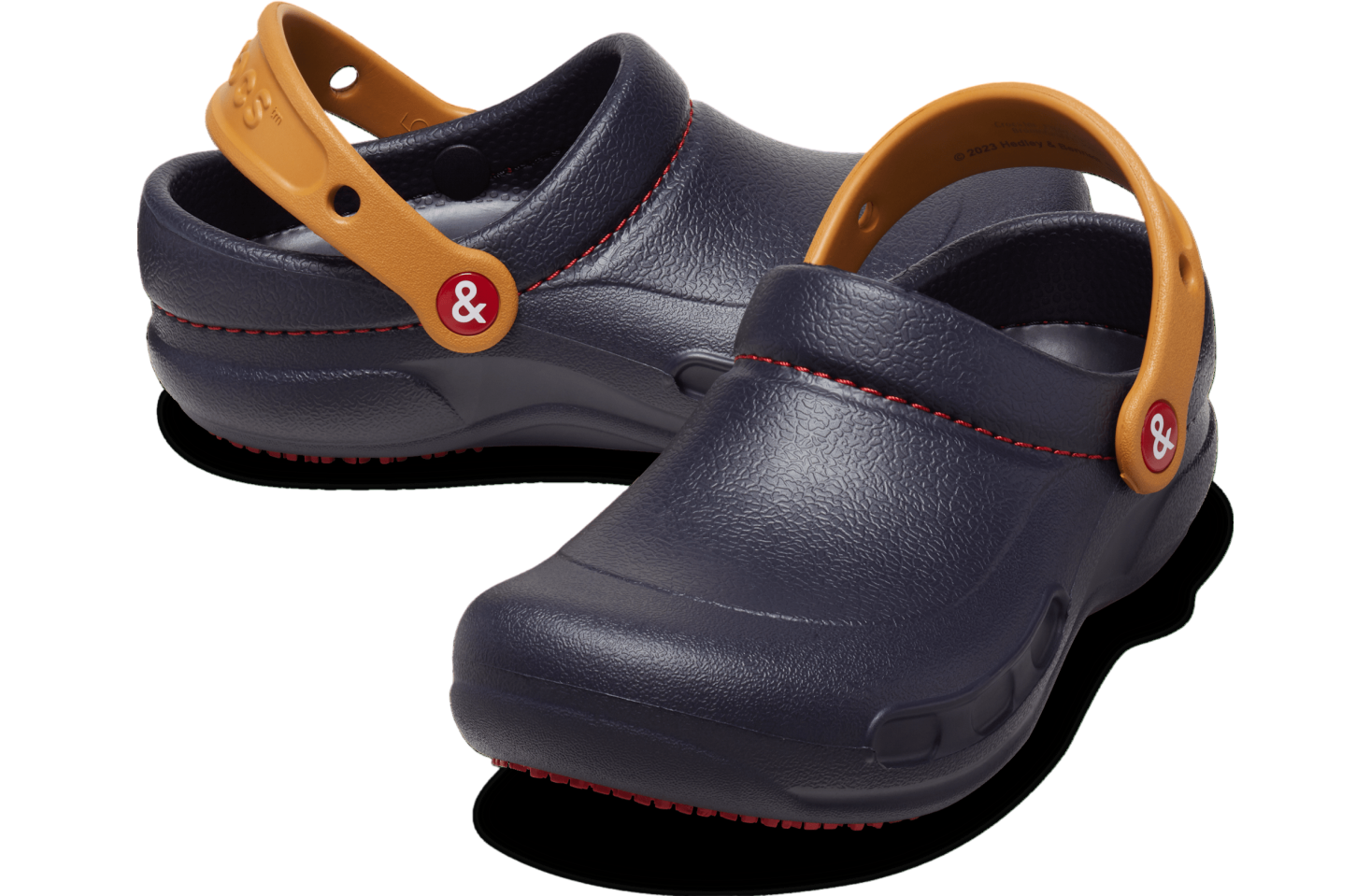 Crocs Hedley & Bennett Slip Resistant Bistro Clog Deep Navy