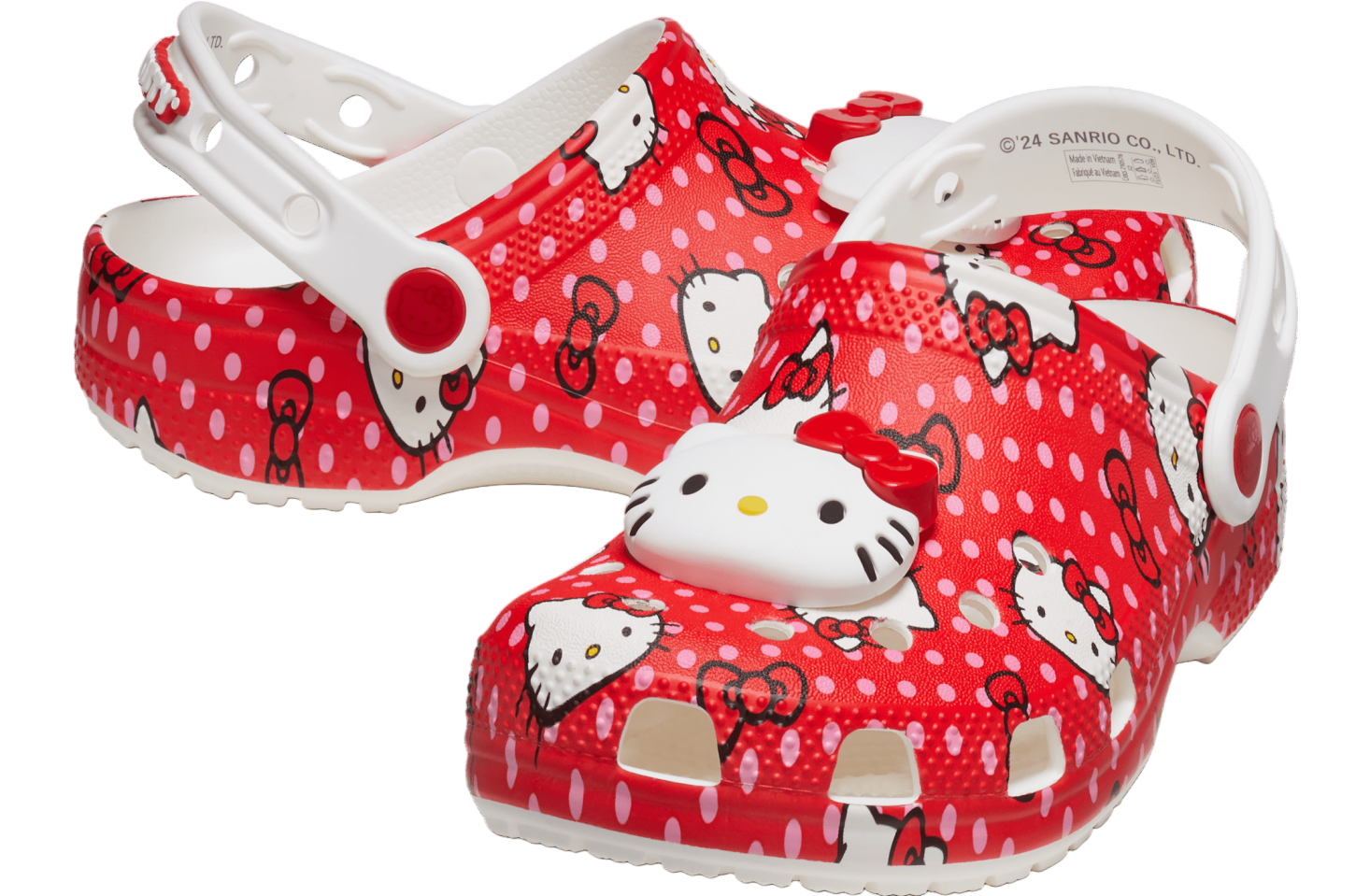 Crocs Hello Kitty red Classic Clog GS Multi